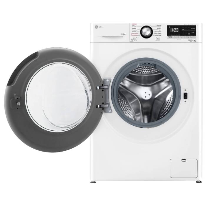 LG F2V3FR6W — интеллектуальное управление стиркой и система Smart Diagnosis для удобства, купить в Бишкеке