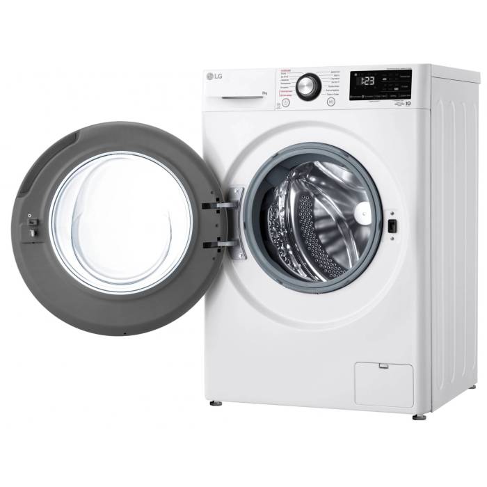 Стиральная машина LG F2V3PS6W — 8 кг, AI DD™, паровая обработка Steam, инверторный мотор. Купить с доставкой в Бишкеке