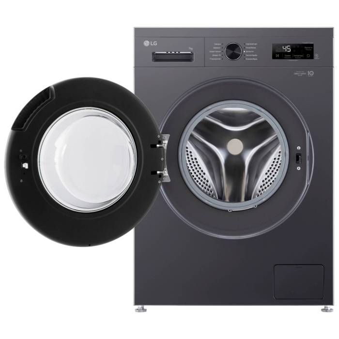 Стиральная машина LG F2Y1HS5J 7 кг с открытой дверцей купить в Бишкеке ONBIR.KG