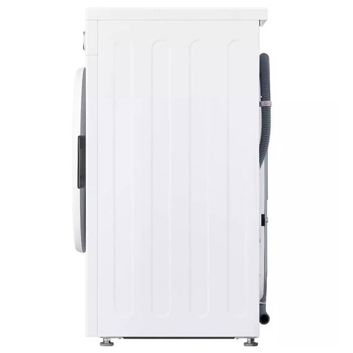 Боковой вид стиральной машины LG F2Y1NS3W 6 кг узкая ONBIR.KG