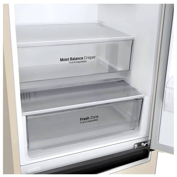 Холодильник LG GC-B459MEWM с функцией ThinQ, инверторный мотор и высотой 186 см, доставка по городу и регионам Кыргызстана