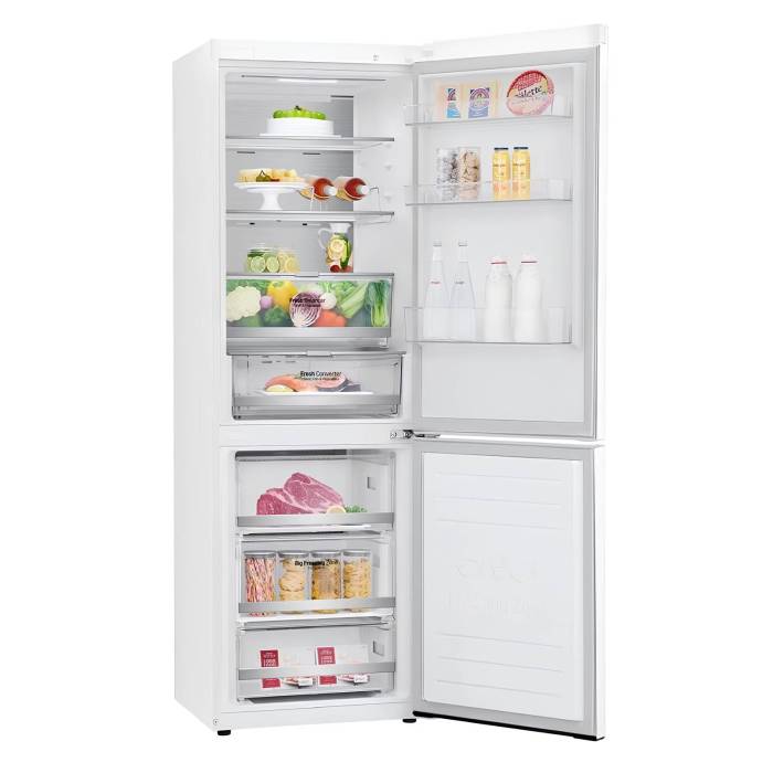 Холодильник LG GC-B459SQUM — белый, объем 341 л, система Total No Frost, инверторный компрессор, доставка по Бишкеку и Кыргызстану