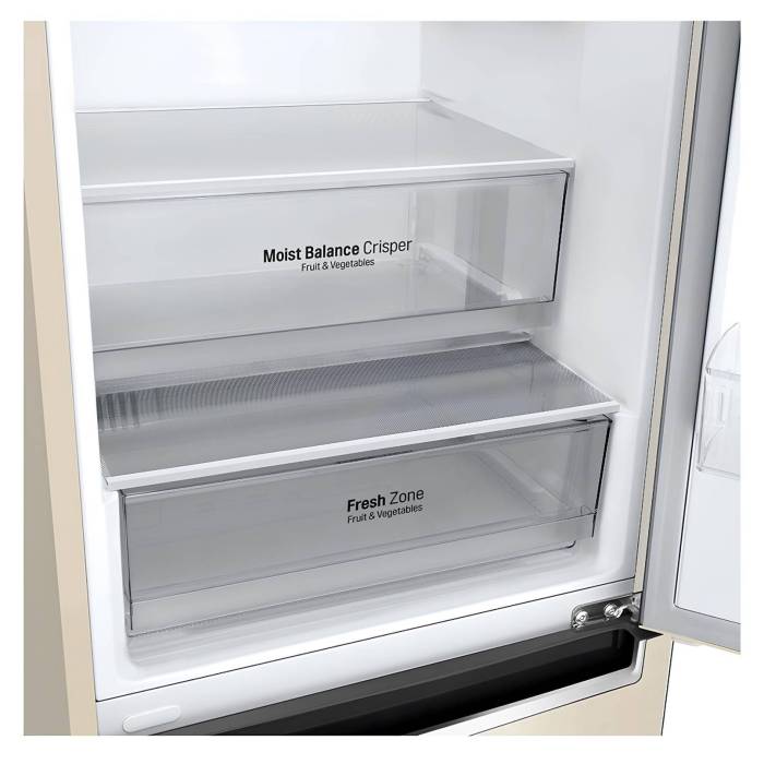 LG GC-B509MEWM: холодильник с нижней морозильной камерой, 384 л, DoorCooling⁺. Заказать онлайн в Бишкеке