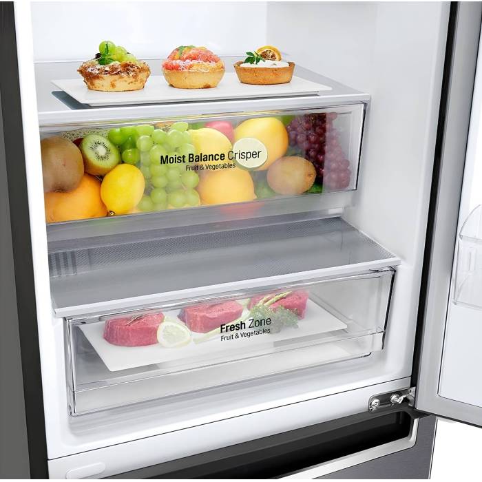 Заказать холодильник LG GC-B509MLWM с DoorCooling⁺ — темно-графитовая сталь, 203 см. Доставка по Бишкеку