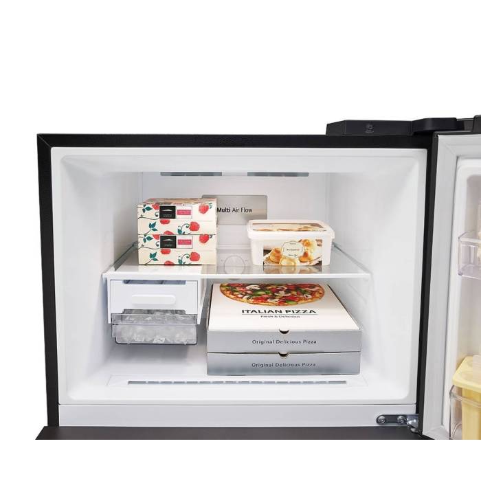 LG GN-B452SEBK — генератор льда встроен, материалы полок стекло — Onbir.kg