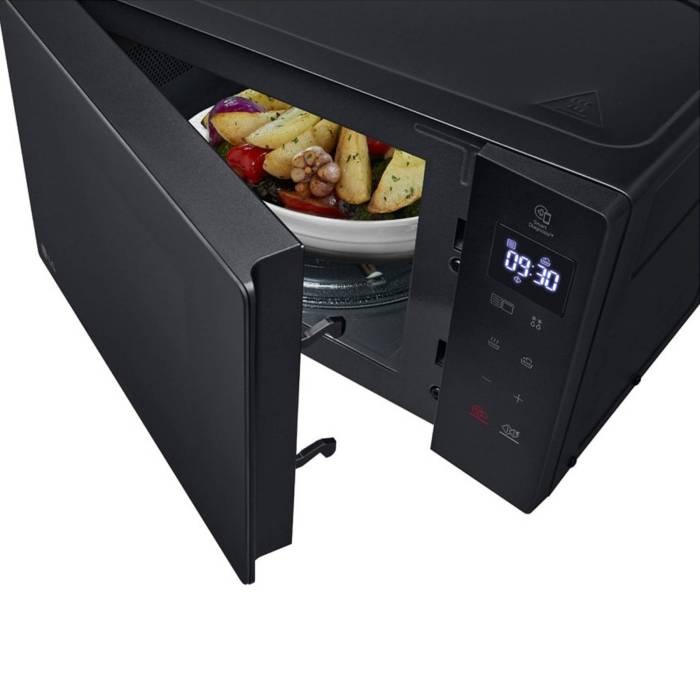 Микроволновая печь LG MH6032GAS с режимами автоприготовления и грилем, черная — в городе и по Кыргызстану
