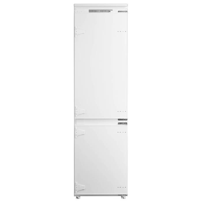 Midea MDRE413FGE01 — двухкамерный холодильник с нижней морозильной камерой (219 л + 88 л)