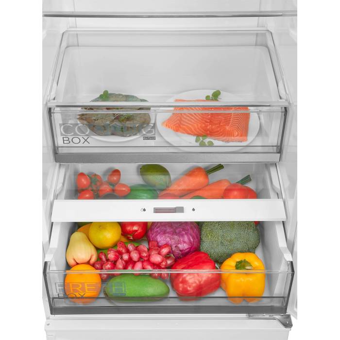 Midea MDRE414FGE01 — внешний дисплей, перенавешиваемые двери, удобное управление