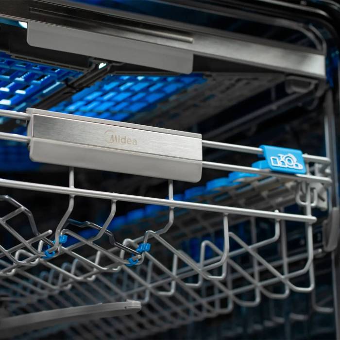 Midea MFD60S510Bi-C — AquaStop и AquaSensor защищают от протечек и контролируют чистоту воды, купить с доставкой