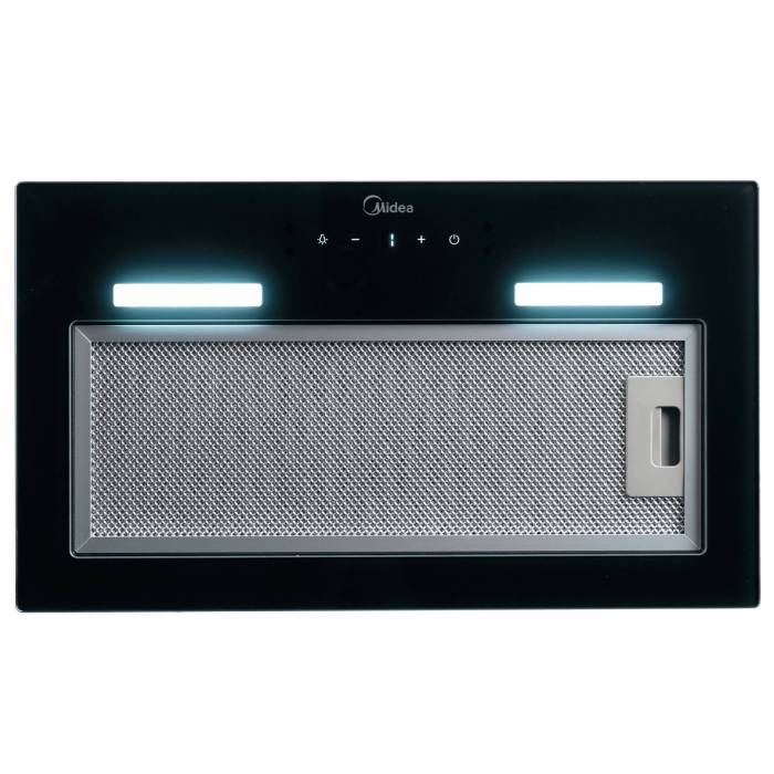 Midea MH60I550GB — стильная черная стеклянная поверхность, тихая работа до 66 дБ, купить с доставкой