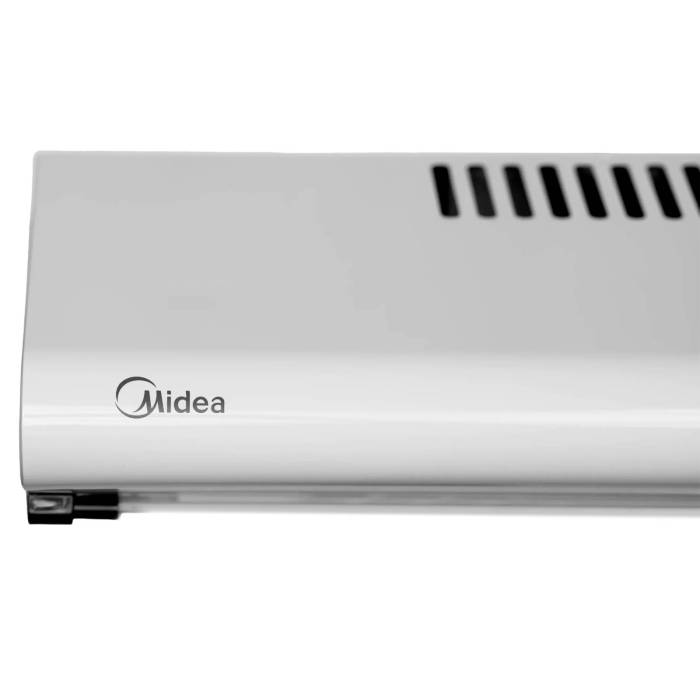 Midea MH60T349W — диаметр воздуховода 120 мм, надежное подключение к вентиляции, купить онлайн в Бишкеке