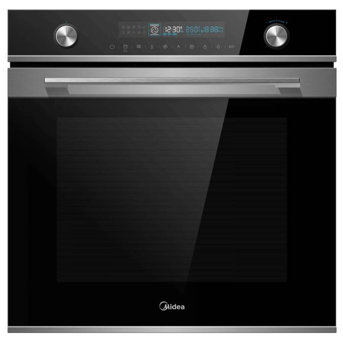 Духовка Midea MO82170GB — 12 режимов нагрева, термощуп и Soft Close, заказать с доставкой в Бишкеке