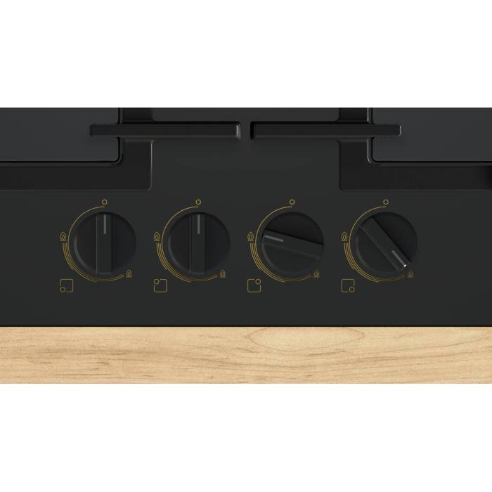 Bosch PPP6B6J40R — 4 газовые конфорки разной мощности для удобной готовки, в Бишкеке с доставкой