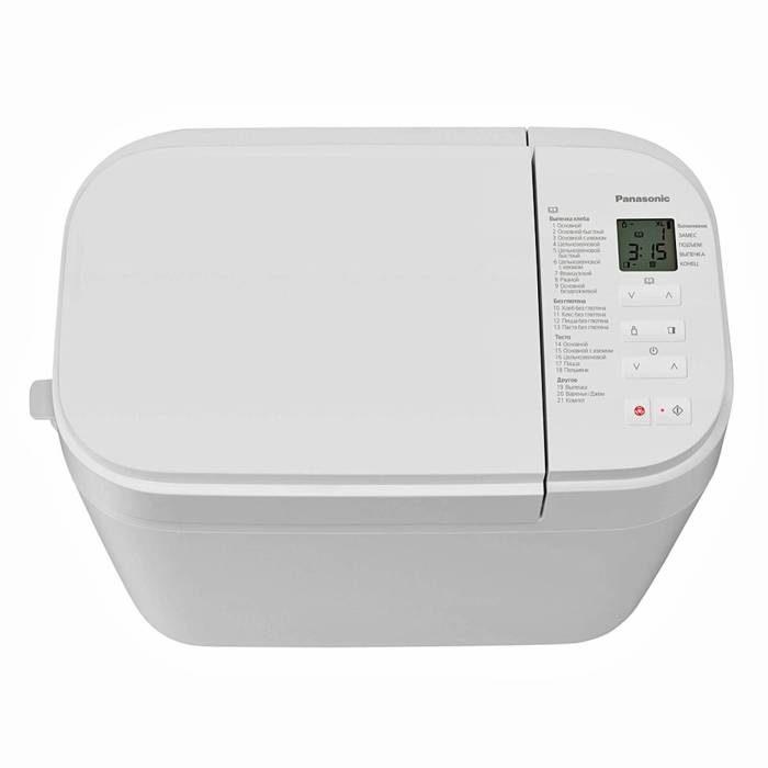 Panasonic SD-B2510WTS — поддержка белого, ржаного, цельнозернового и безглютенового хлеба, купить онлайн в Кыргызстане
