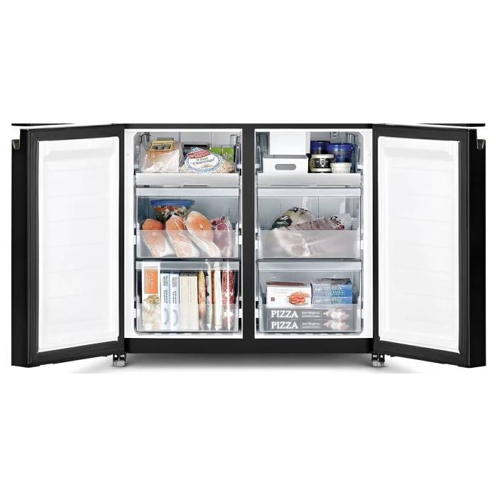 Hitachi R-WB 720 VUC0 GMG: 569 л объема, 4 двери, энергоэффективность A++, премиальный дизайн — доставка по Бишкеку