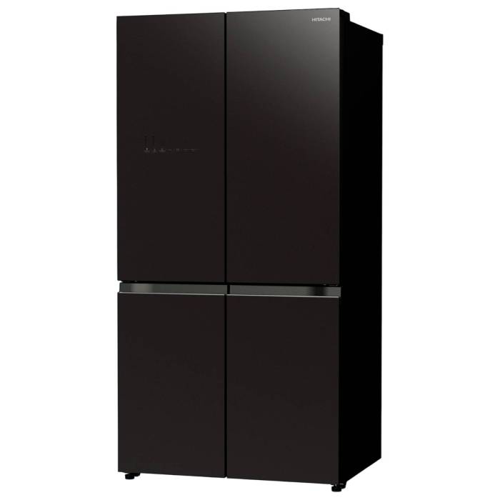 Hitachi R-WB 720 VUC0 GMG — стеклянный фасад, инвертор, быстрая заморозка, LED-дисплей — с доставкой в Бишкеке