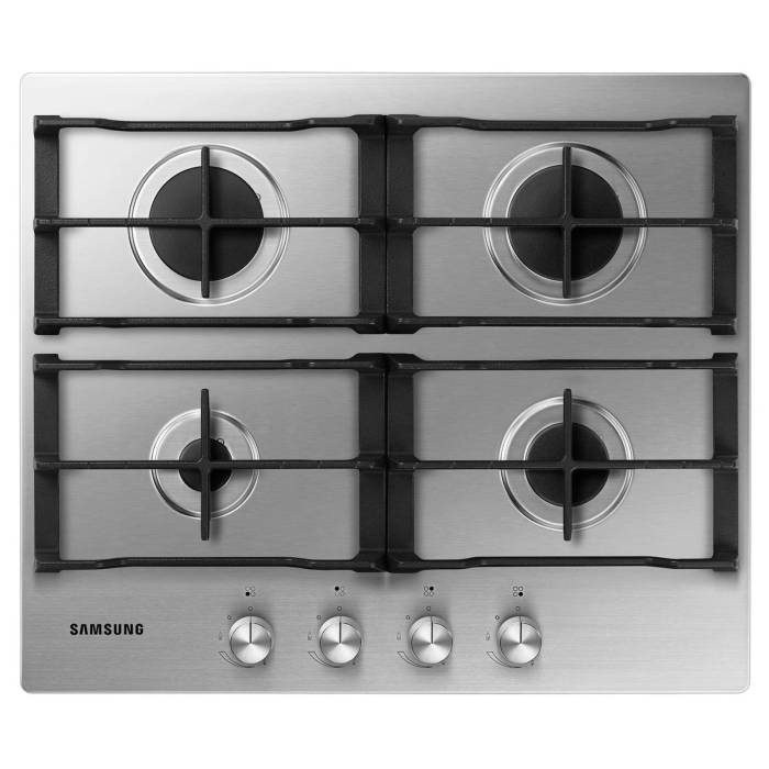 SAMSUNG NA64H3010AS/WT — газовая варочная панель на 4 конфорки общей мощностью 9,6 кВт, заказать онлайн с доставкой в Бишкеке
