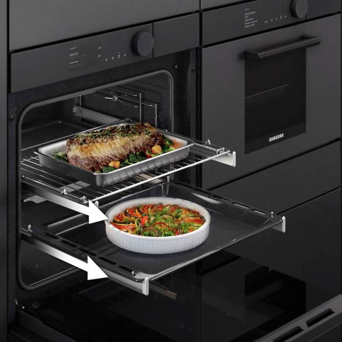 SAMSUNG NV75T9979CD/WT — энергоэффективность класса A+ и диапазон температур до 275 °C, заказать с доставкой