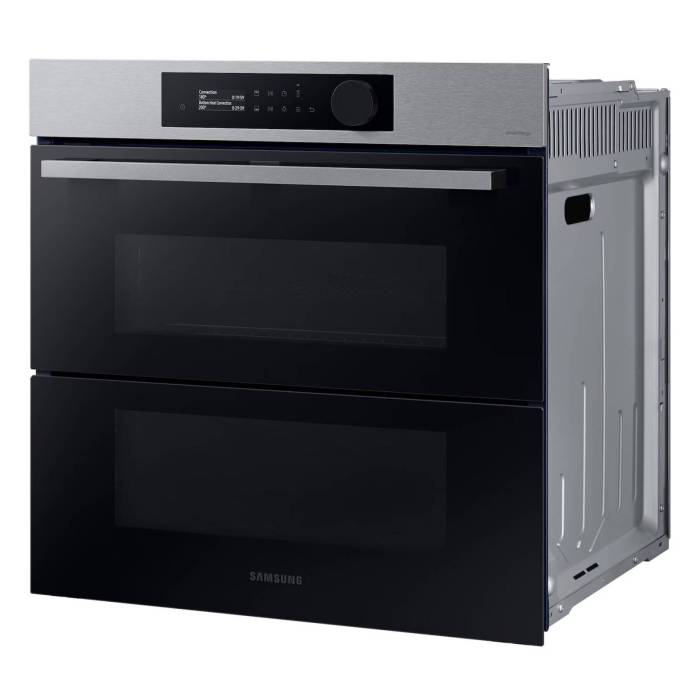 SAMSUNG NV7B5745TAS/WT — гибкая дверца открывается полностью или наполовину, экономия тепла и энергии, купить в Бишкеке