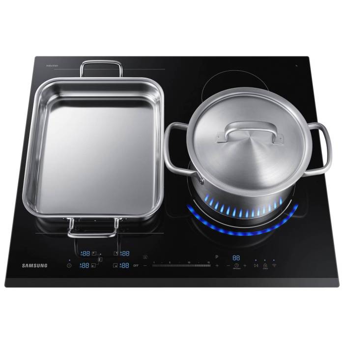 SAMSUNG NZ64R9777GK/W1 — поддержка Wi-Fi и Bluetooth, синхронизация с вытяжкой Auto Connectivity, купить с доставкой