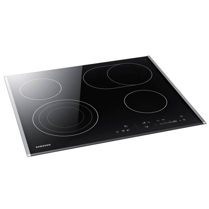 SAMSUNG NZ64T3536DK/WT — стеклокерамическая варочная панель с 4 зонами нагрева и общей мощностью 7,1 кВт, заказать онлайн с доставкой в Бишкеке