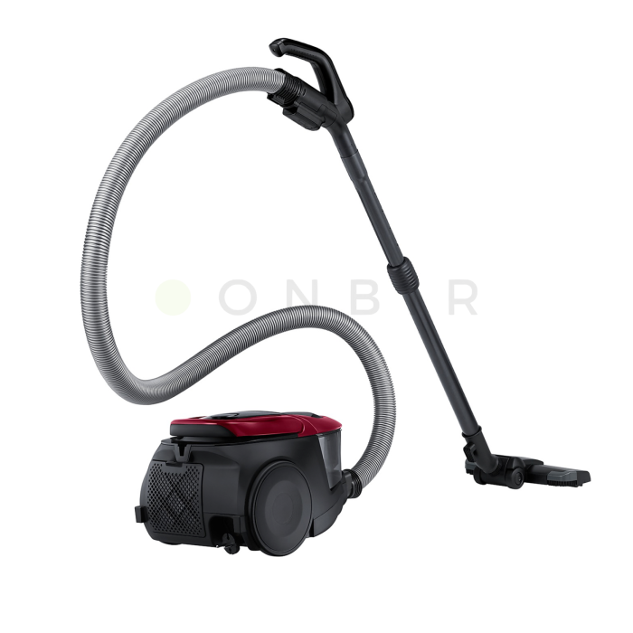 SAMSUNG VC18M31A0HP — пылесос с контейнером, турбина Anti-Tangle, 380 Вт, бордовый. Заказать онлайн с доставкой по Кыргызстану