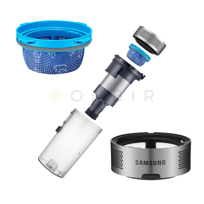 SAMSUNG VS15A6031R5/EV — беспроводной пылесос, серебряный, циклонный, 0.8 л. Купить с доставкой по Бишкеку и Кыргызстану