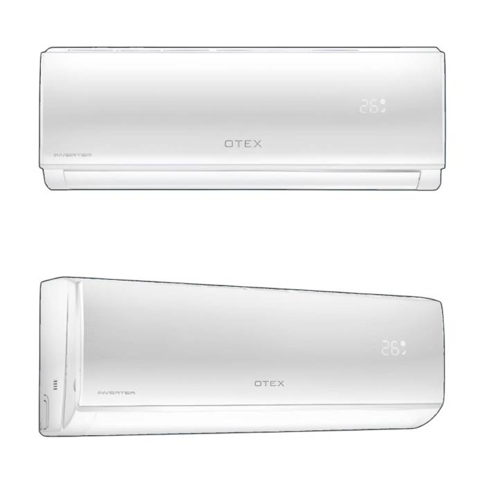 Кондиционер OTEX OWM-07TI — для квартиры до 20 м², с золотым напылением, заказать с установкой.