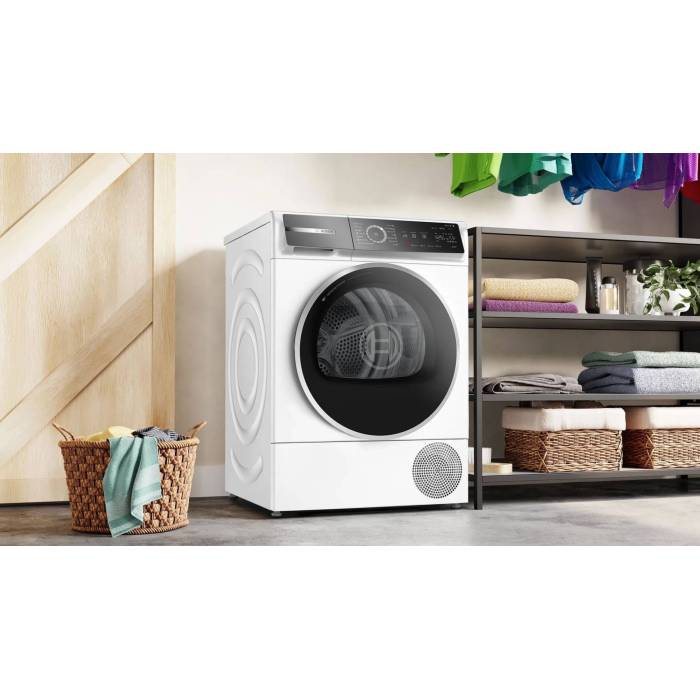 Bosch WQB245B0ME — бережная сушка белья с технологией AutoDry без пересушивания, в Бишкеке с доставкой