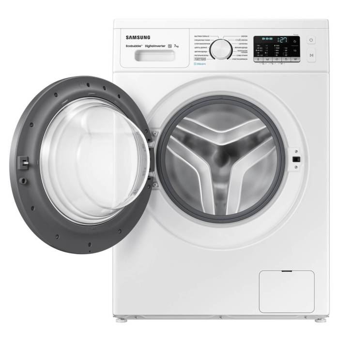 Samsung WW70AG5S21EE — технологии Eco Bubble™ и Bubble Soak для бережной и эффективной стирки — Onbir.kg Бишкек, Кыргызстан