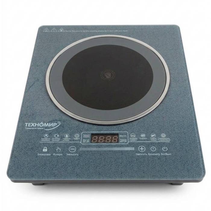 Настольная электрическая плитка Техномир ТН-2299 — мощная и удобная помощница — Onbir.kg