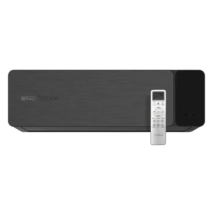 Кондиционер SNOWCAP AC 07 DC B/I — до 20 м², с черной панелью и набором для установки, заказать с доставкой и установкой в Бишкеке