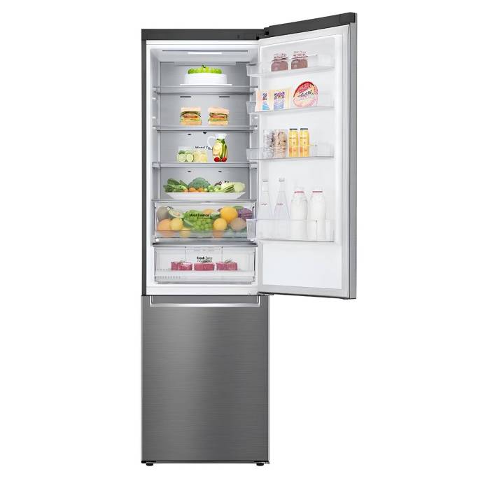 LG GC-B509 SMSM: двухкамерный холодильник с объемом 392 л, A++, линейное охлаждение, внешний LED-дисплей. Заказать с доставкой по Кыргызстану