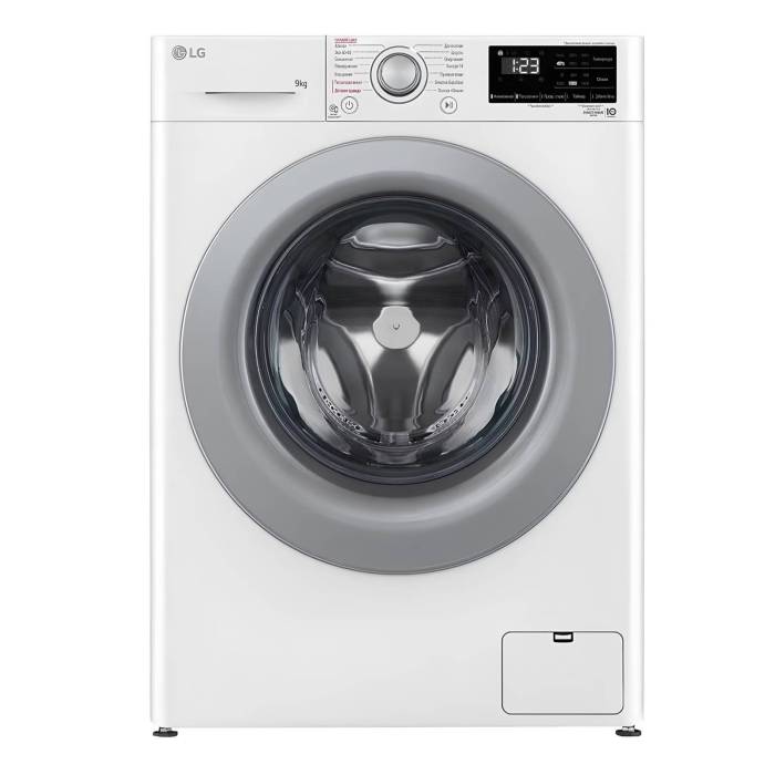 LG F2V3FS4W — стиральная машина с искусственным интеллектом AIDD™ и функцией удаления аллергенов, заказать с доставкой по Кыргызстану