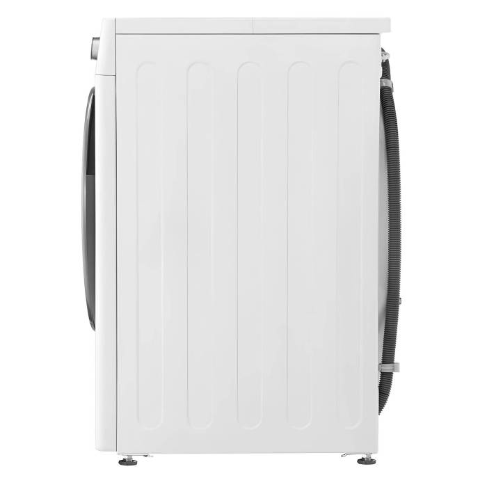 Стиральная машина LG F2V3GS4W, 8,5 кг, белая с серым люком, с функцией пара и AI DD™, инверторный мотор. Заказ с доставкой в Бишкеке