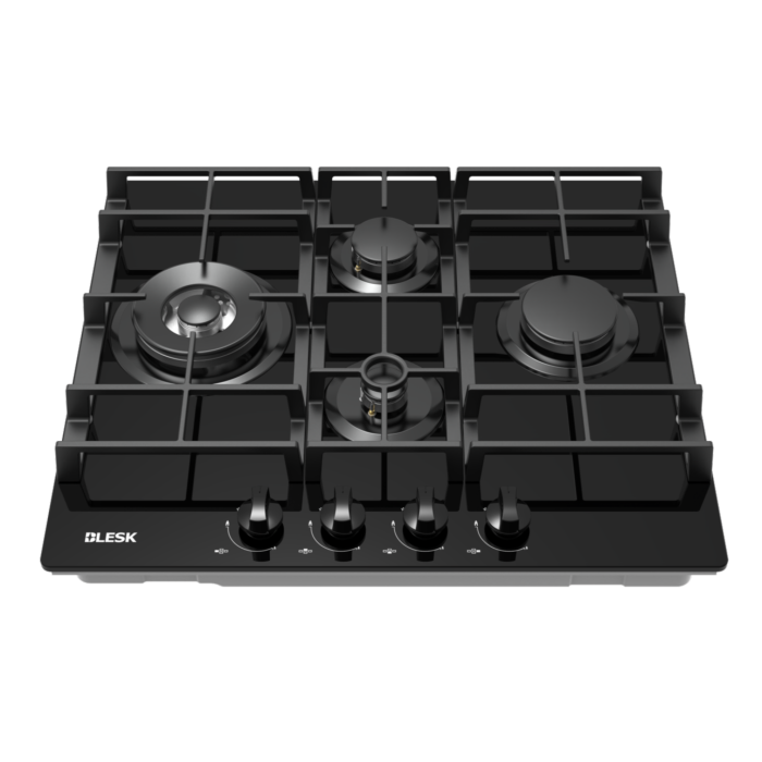 BLESK BZ60G097G — сертификация CE, ROHS, современная кухонная техника, безопасная газовая варочная панель для кухни.