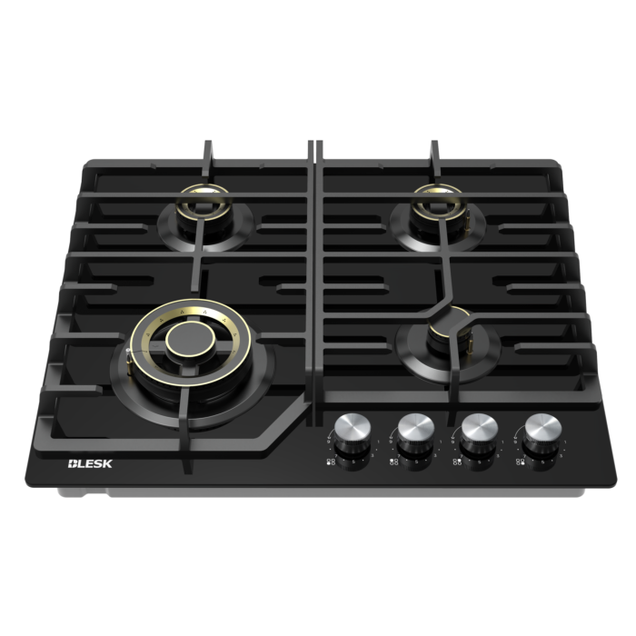 BLESK BZ60G159G — трехконтурное пламя, высокомощная медная горелка 1# 4.5 кВт, суммарная мощность 9 кВт, девятиступенчатая регулировка огня, устройство защиты от гашения пламени, электронное зажигание.