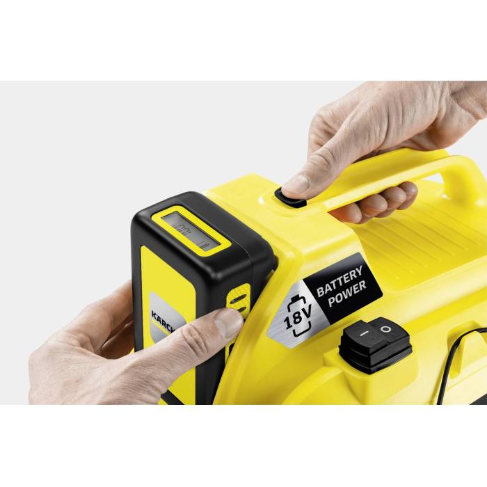KARCHER в Бишкеке онлайн в Кыргызстане заказать в Бишкеке с доставкой Аккумуляторный хозяйственный пылесос KARCHER WD 1 COMPACT