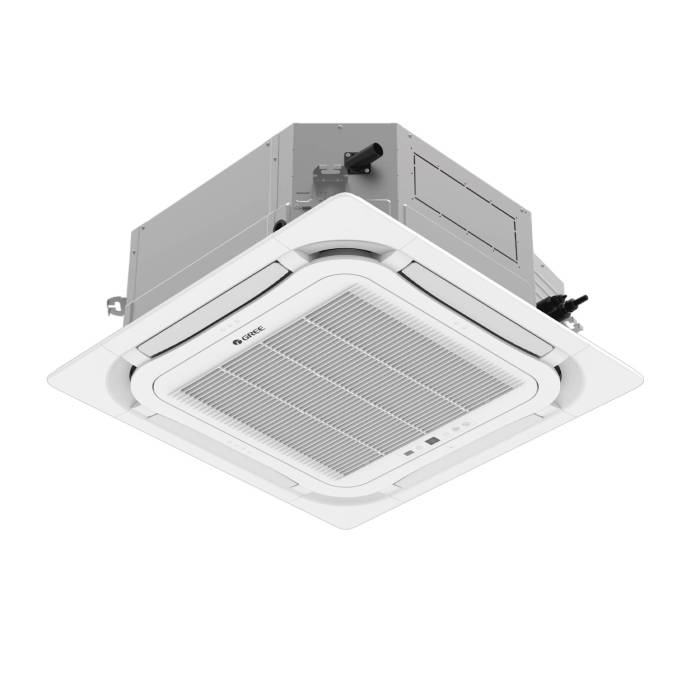 Кассетный кондиционер GREE GUD50T1/B-S INVERTER — Тип: инверторная сплит-система, оптимально для офиса — Площадь помещения: до 50 м² (4–5 кВт) — Onbir.kg Бишкек, Кыргызстан
