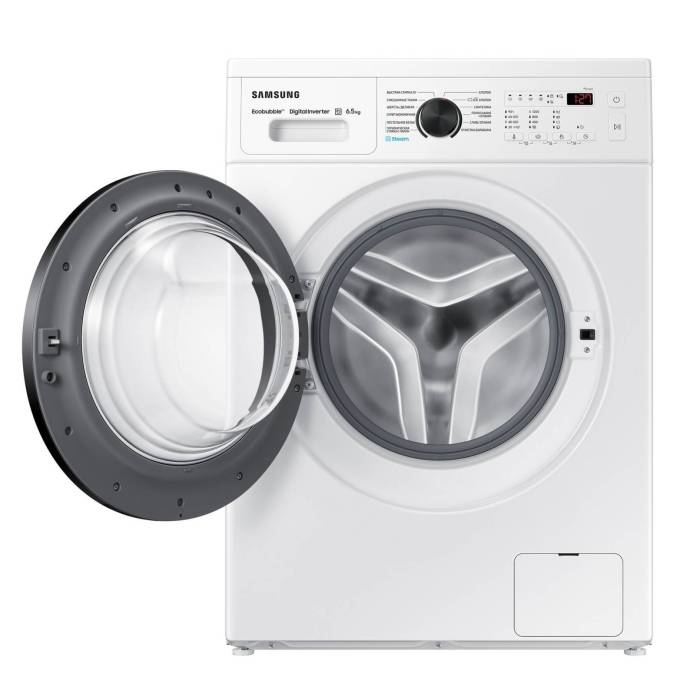 Samsung WW65AG4S21CELD — технология Eco Bubble™ и Bubble Soak для глубокого удаления загрязнений — Onbir.kg Бишкек, Кыргызстан