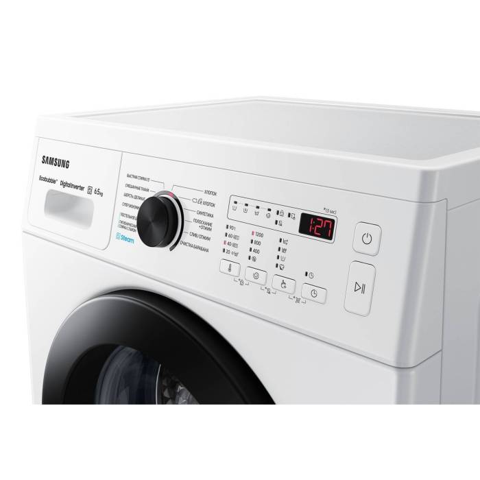 Samsung WW65AG4S21CELD — быстрая стирка за 15 минут и программы для постельного белья — Onbir.kg Бишкек, Кыргызстан