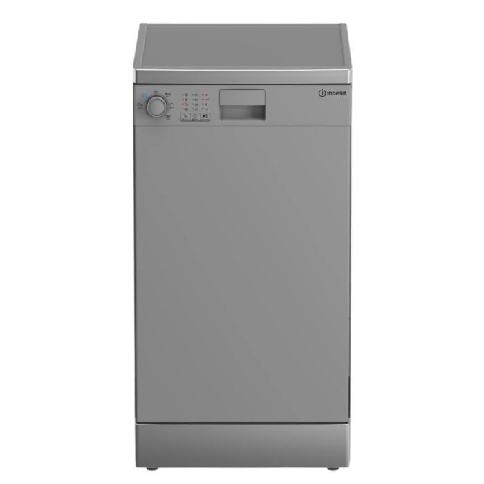 Indesit DFS 1A50S-9 — посудомоечная машина с функцией «Половинная загрузка», экономия воды и электроэнергии, удобство для неполной загрузки — Onbir.kg