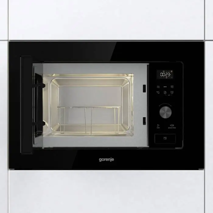 Gorenje BM201AG1BG — встраиваемая микроволновая печь с грилем, удобная и компактная. Заказ с доставкой по регионам Кыргызстана!
