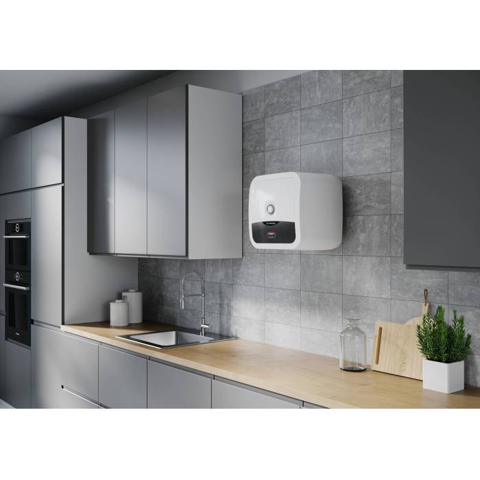 Ariston ABS ANDRIS2 R 15 U — квадратный корпус белого цвета — Onbir.kg.