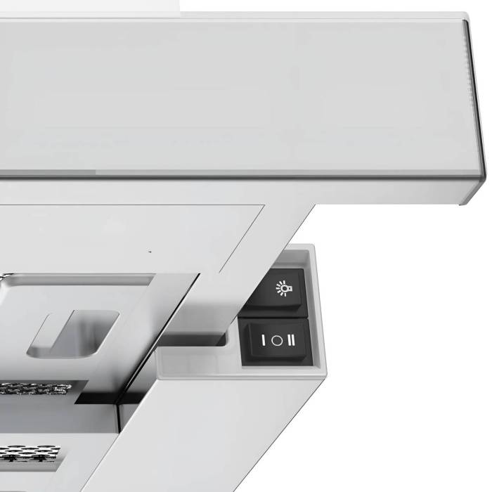 Midea MH60P450GW — два режима работы: отвод и рециркуляция, эффективная очистка воздуха, заказать онлайн с доставкой