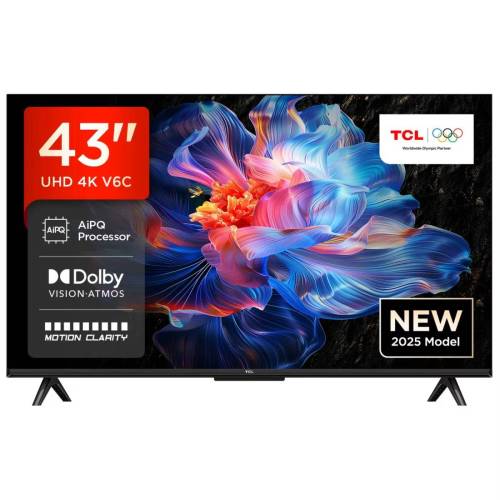 Телевизор TCL 43V6C 4K HDR TV