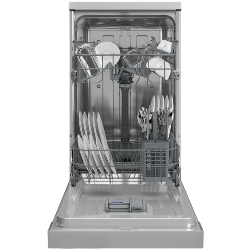 Indesit DFS 1A50S-9 — программа интенсивного мытья при 70°С, эффективное удаление сильных загрязнений — Onbir.kg