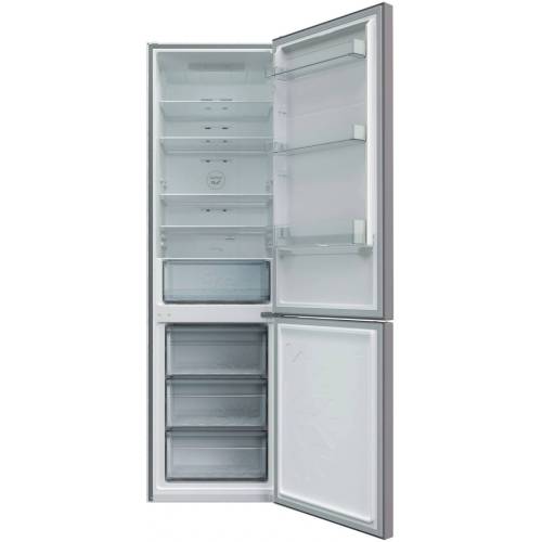 Candy CCRN6200S — вместительный и функциональный, оснащённый технологией No Frost Plus+ для быстрого замораживания.