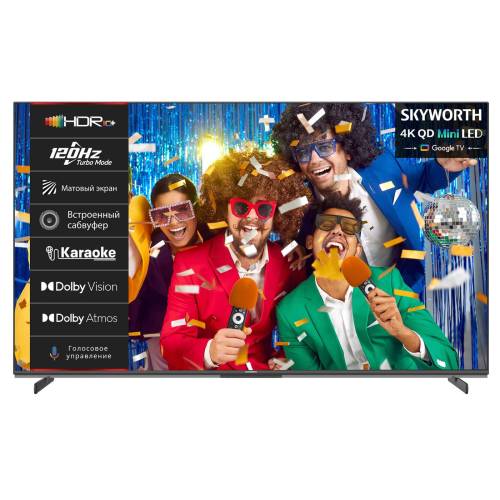 Телевизор Skyworth 75X85G QD-Mini LED 4K 120 Гц Google TV