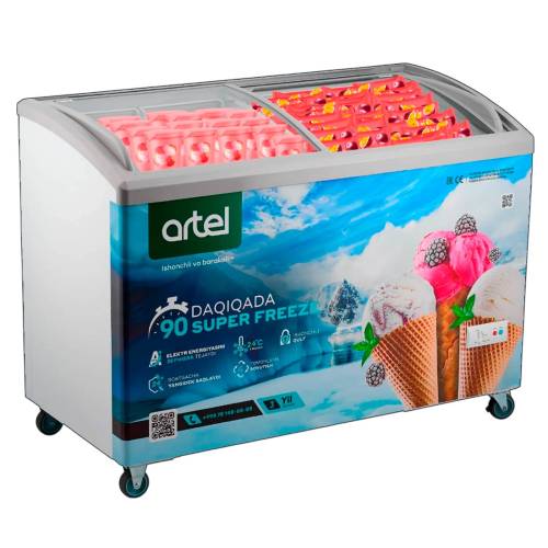 Морозильник витринный Artel AFA390